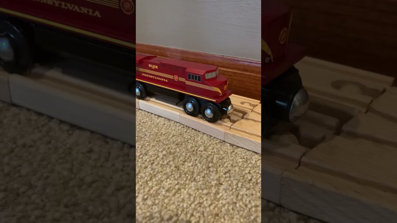 NS 8102 wooden train #shorts #woodentrains