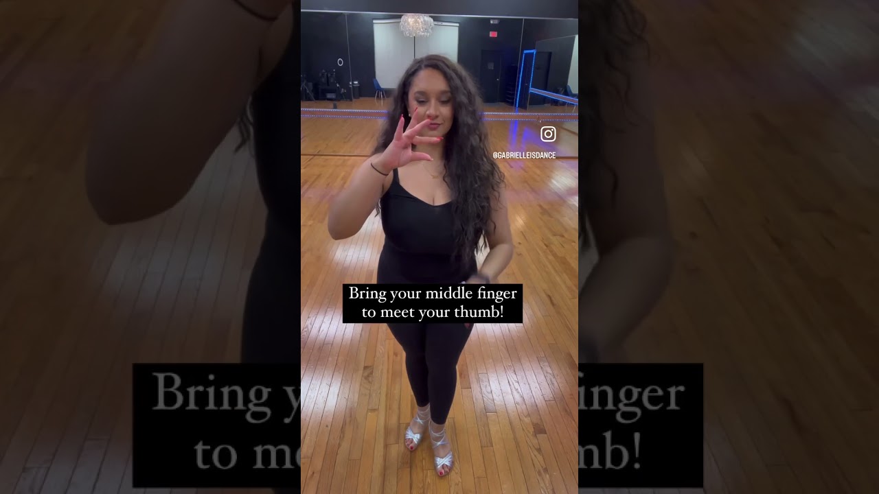 Salsa Hand Styling! #salsa #socialdance #latindance #bachata