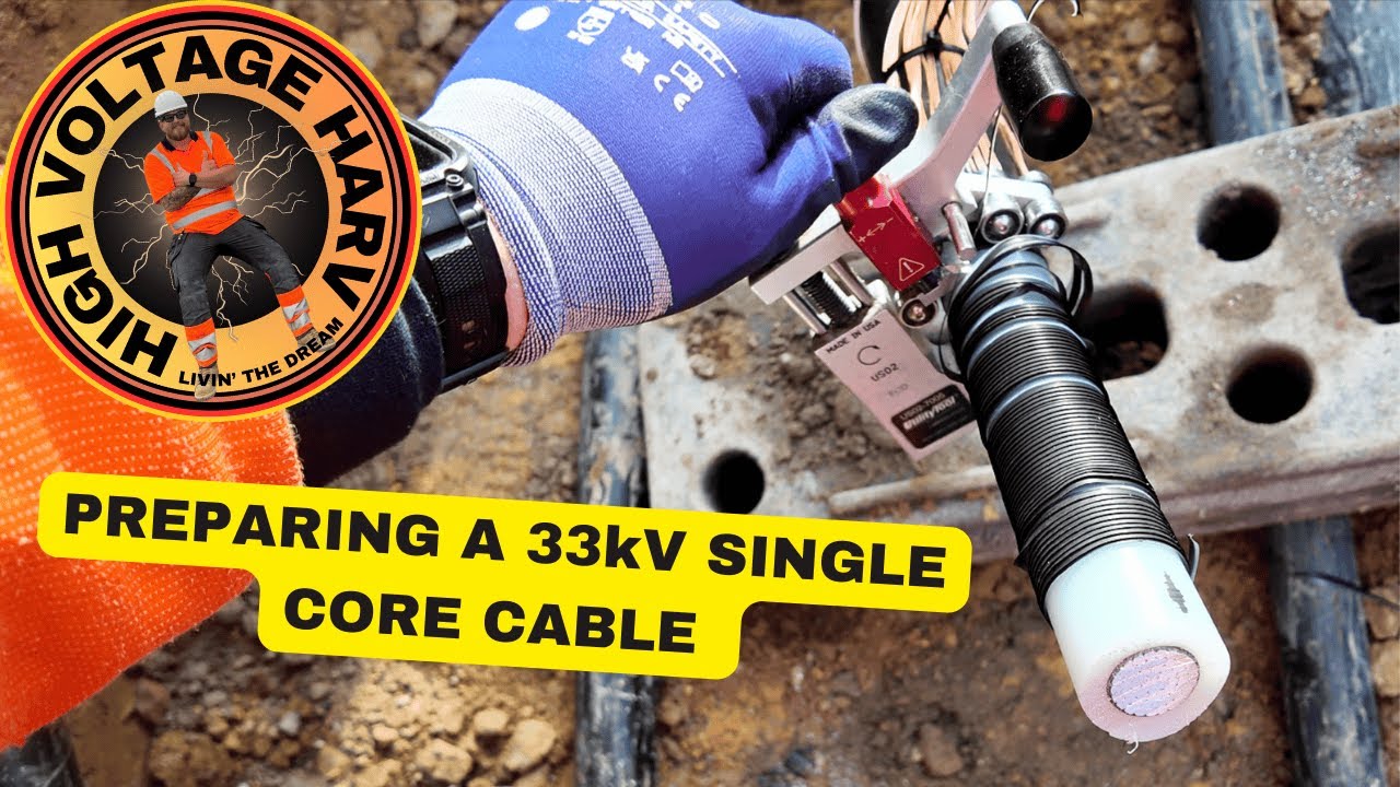 Welcome to my very first long YouTube video! I’ll be showing how we open & prepare a 33kV cable!
