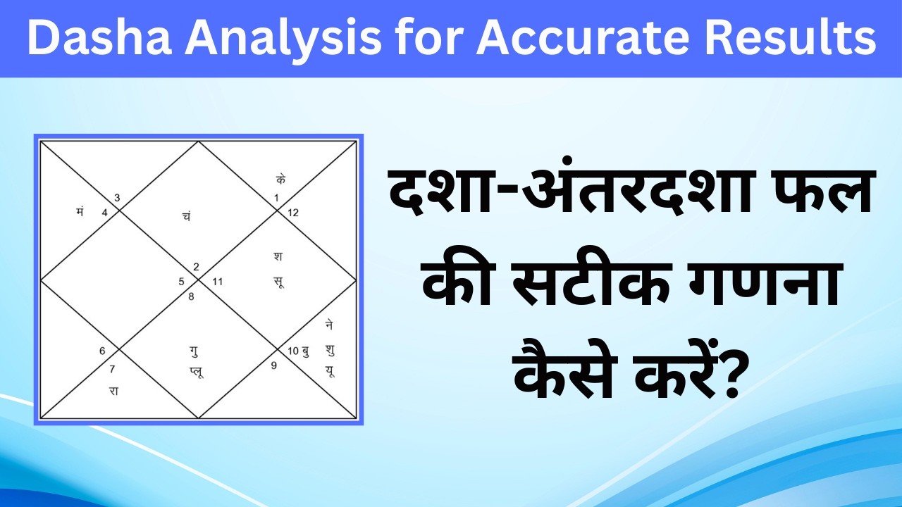 How to Read Dasha in kundli | Dasha Lagna Technique Explained