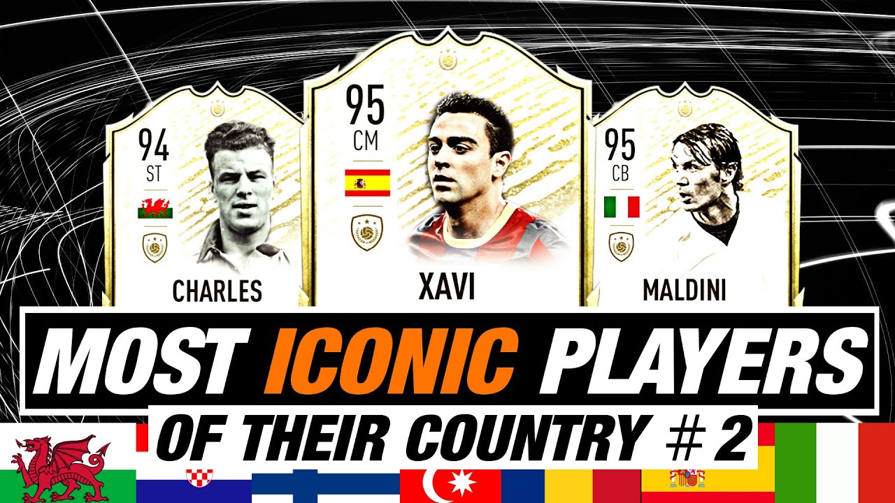 MOST ICONIC PLAYERS OF THEIR COUNTRY #2 | ft. Italy, Spain, Wales, Russia,...