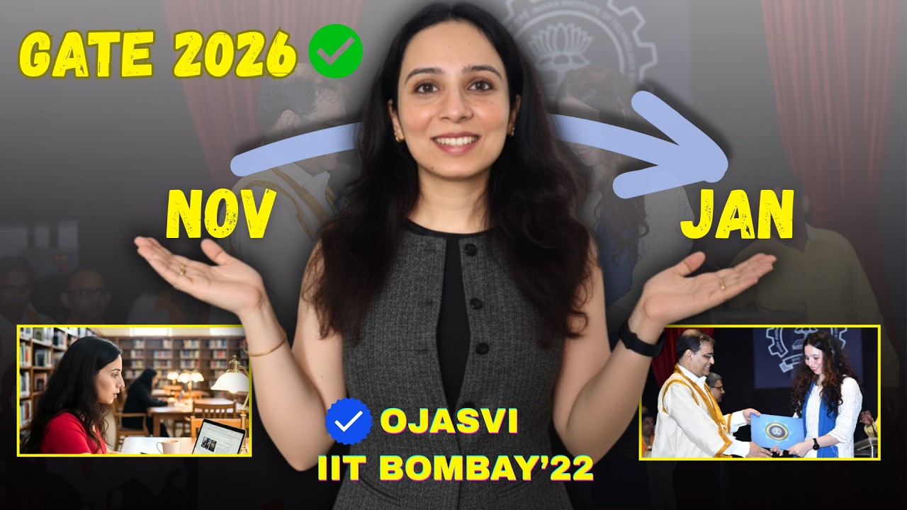 🚀 Как взломать GATE 2026 за 90 дней | Полная трёхмесячная стратегия (от IIT Bombay)