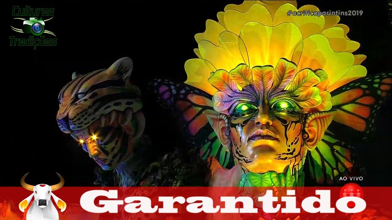 Boi Bumbá Garantido, A lenda do Curupira e os setes espíritos da floresta na visão dos índios Tembé.