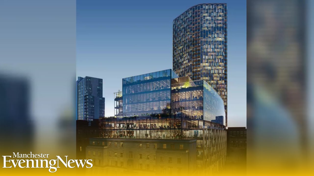 Gary Neville's St Michael's development in the heart of Manchester - flythrough and details