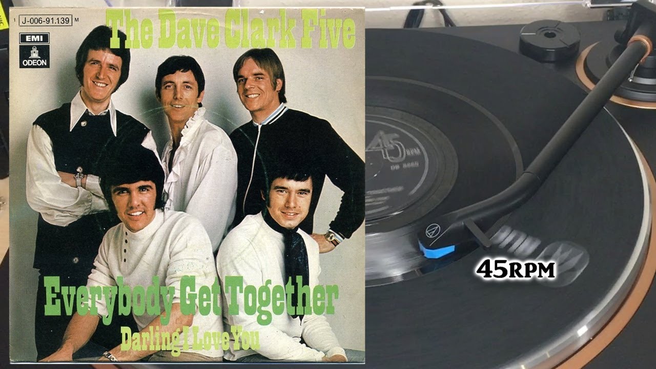 The Dave Clark Five - Everybody Get Together, 1970, Columbia - DB 8660, Vinyl, 7