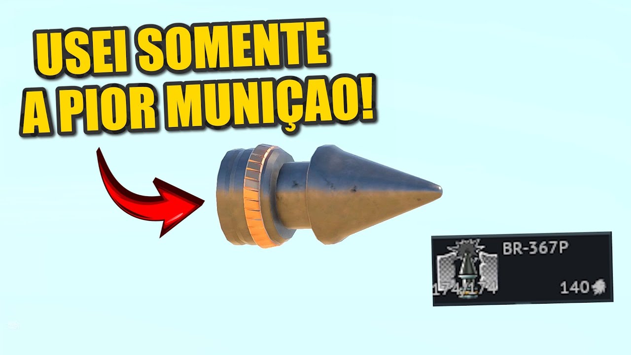 Usei só a Pior Muniçao Do JOGO Para Provar Que Ela é a PIOR! - Warthunder PT - BR