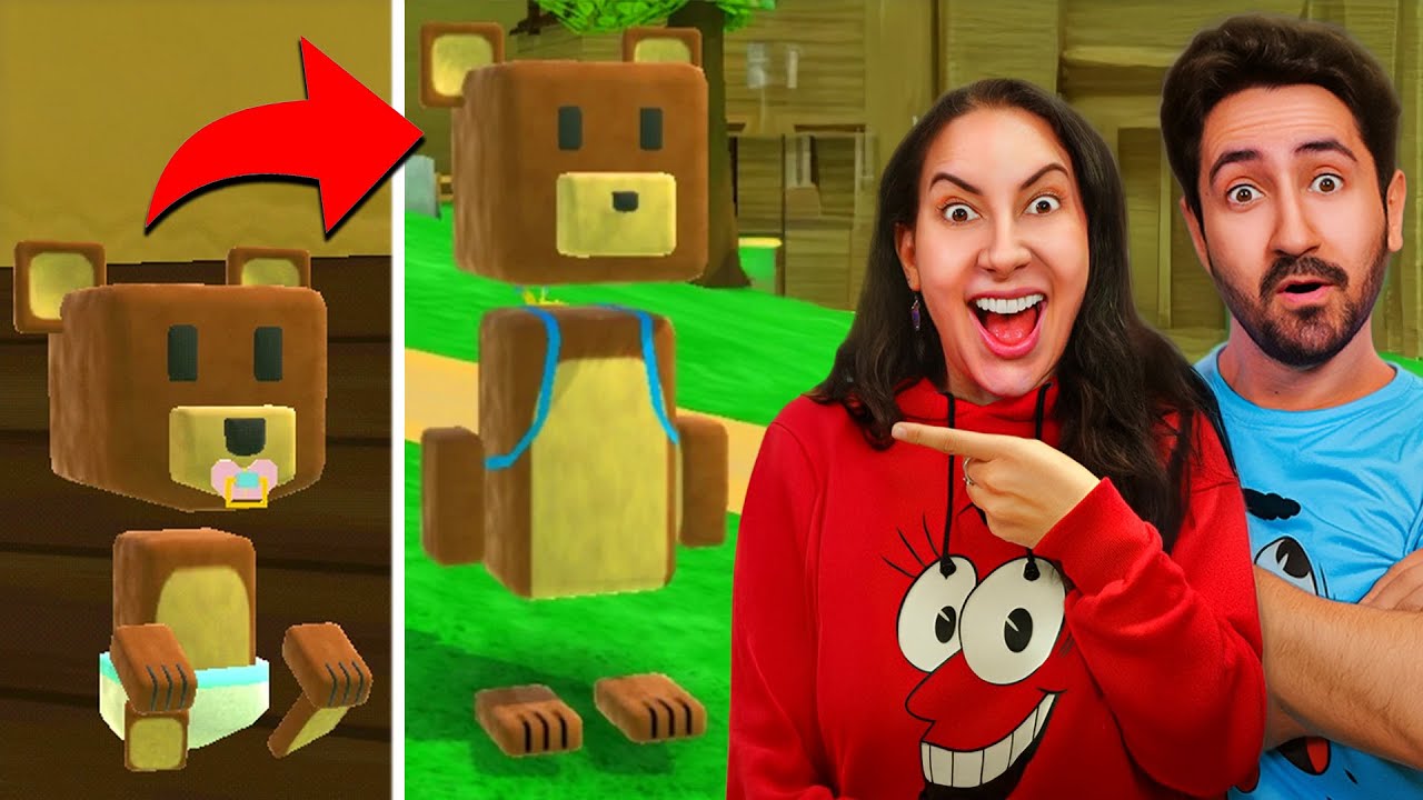 NOSSA ROTINA VIVENDO COMO UM URSO (Super Bear Adventure)