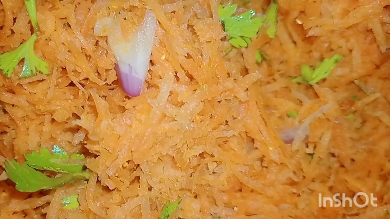 गाजर का बहुत ही स्वादिष्ट परेठा 👌👍🥰