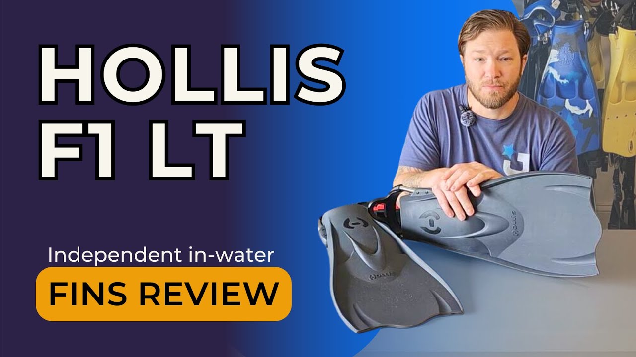 Hollis F1 LT Scuba Fins Review: Tested side-by-side while Scuba Diving