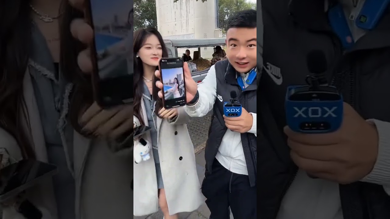 街头搞笑撩妹子