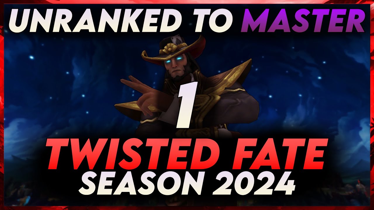 Twisted Fate - Unranked To Master - Season 2024 | #1