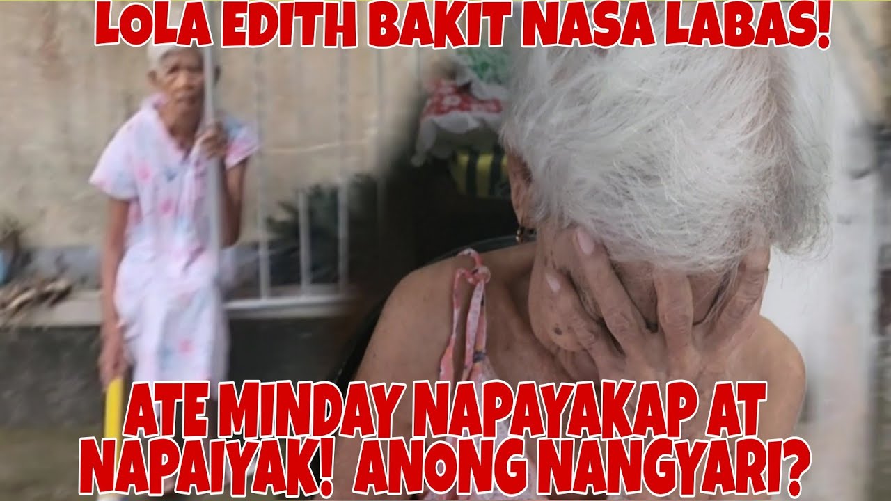 ATE MINDAY NAPAYAKAP AT NAPAIYAK SA PULIS.! BAKIT KAYA?