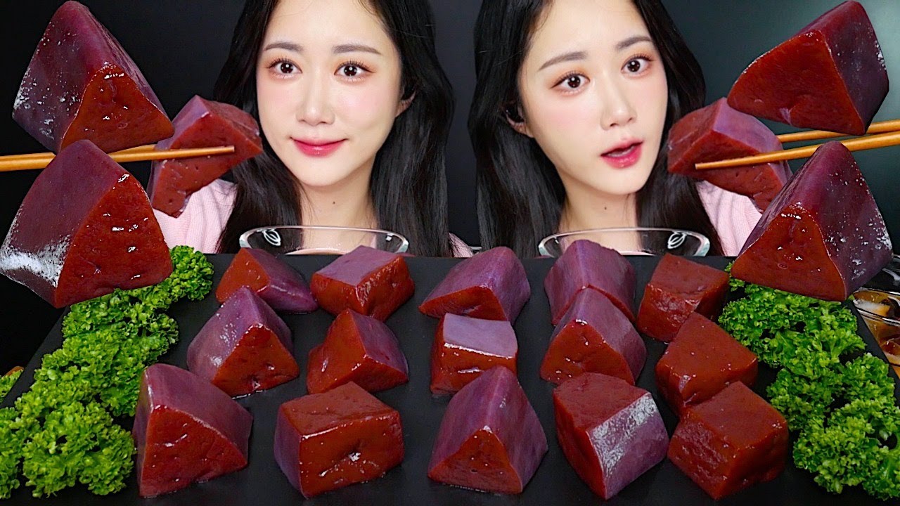 수면용 생간 영상😴(반복)생간 먹방 Raw Liver 生レバー | ASMR Mukbang