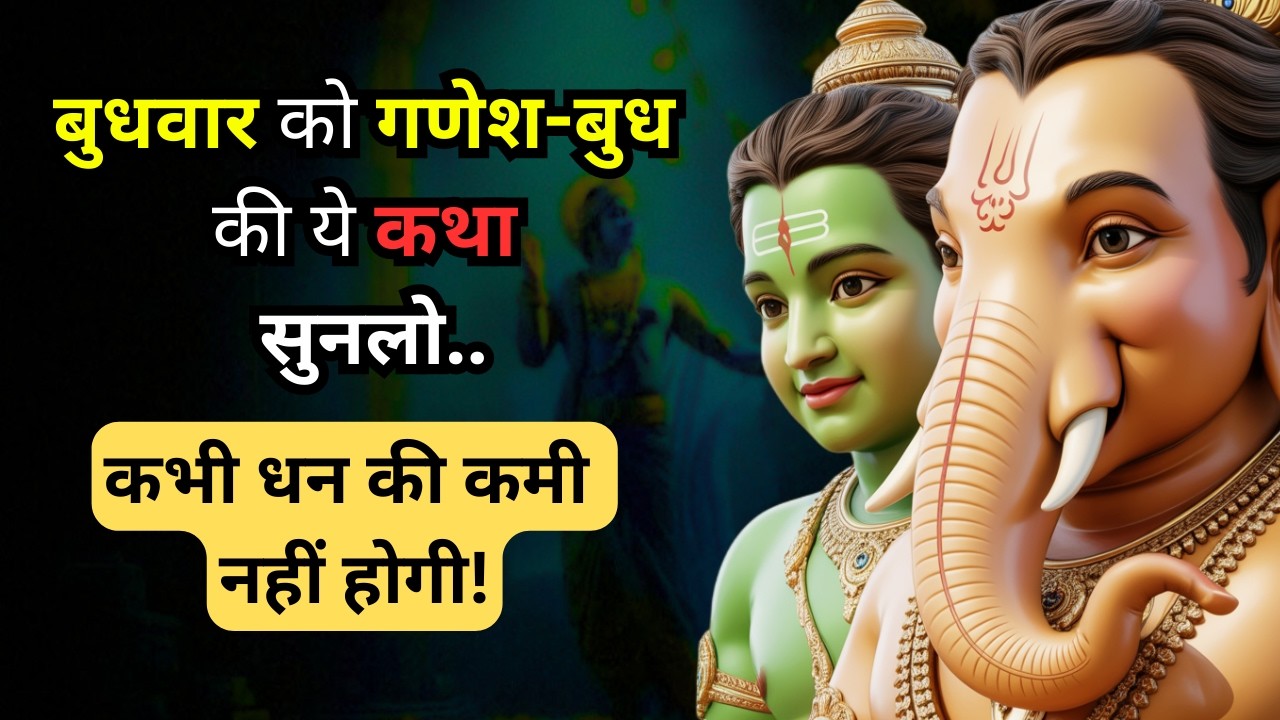 बुधवार को श्री गणेश की यह पावन कथा सुन ली तो जीवन के सारे कष्ट स्वयं मिट जाएंगे | Budhwar Vrat