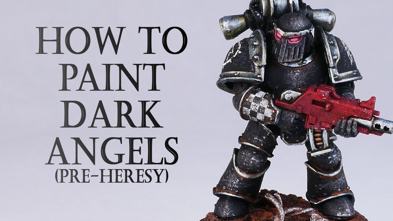 How to Paint a Pre-Heresy Dark Angel for Warhammer The Horus Heresy