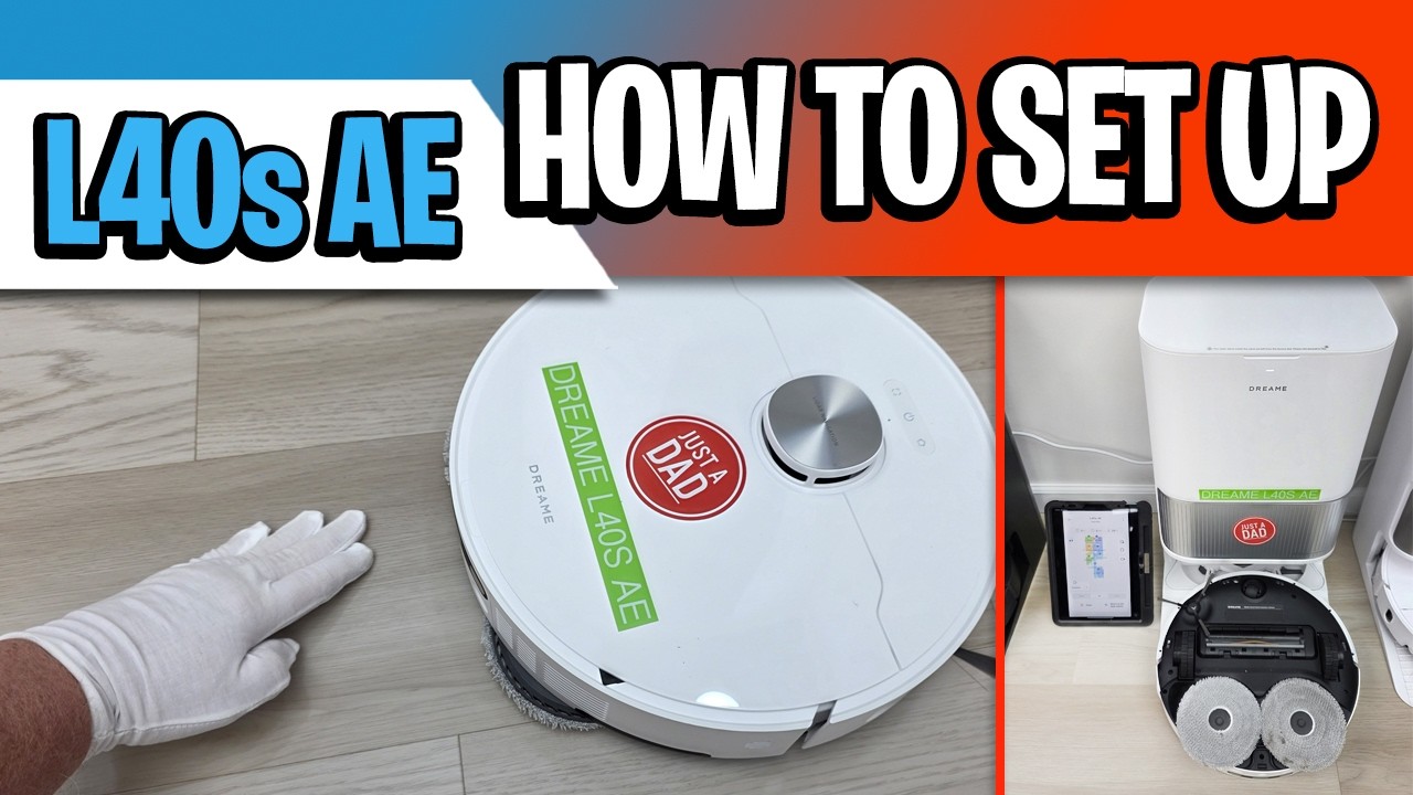 DREAME L40s Ultra AE Robot Vacuum and Mop - Unboxing, Set Up & First Look! / Review