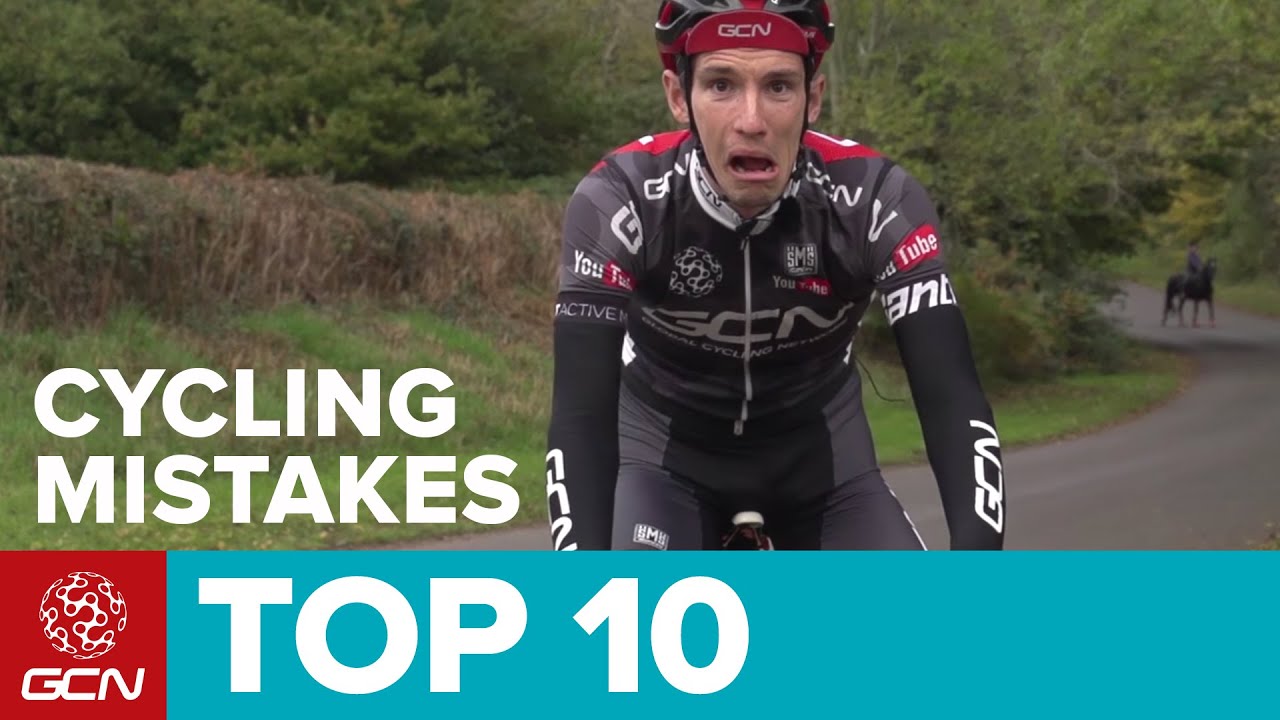 Top 10 Cycling Mistakes And How To Avoid Them