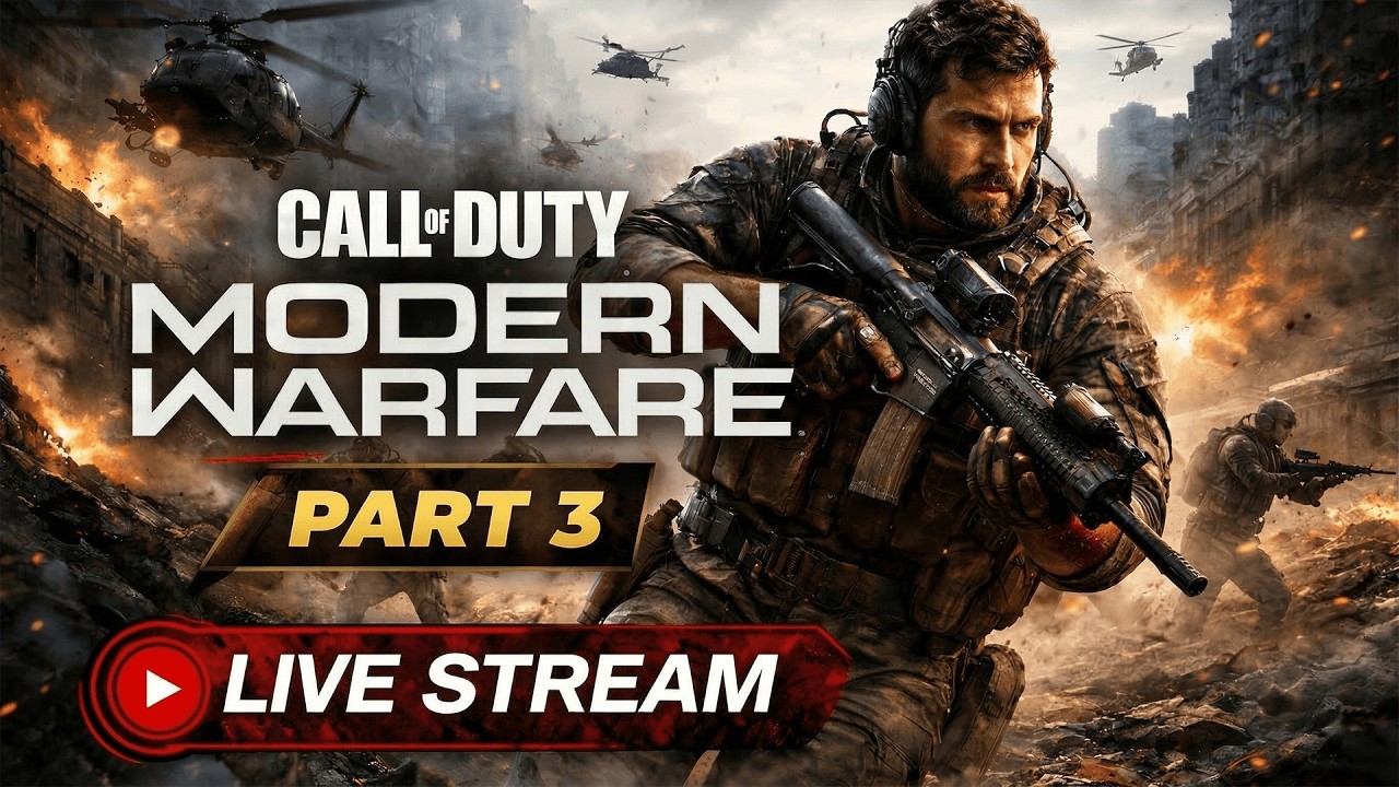 Call of Duty Modern Warfare Part 3 LIVE | Campaign Gameplay Walkthrough (4K Ultra Graphics) Vertical