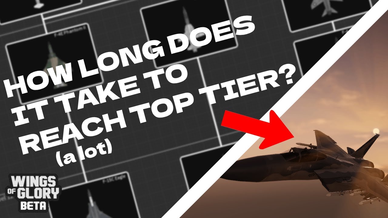 How Long Does it Actually Take to Reach Top Tier? PART 2 | Wings of Glory Roblox