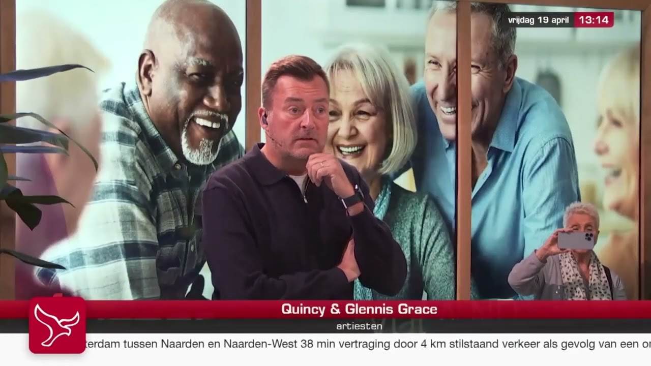 Glennis Grace bij Omroep Flevoland 19 4 2024