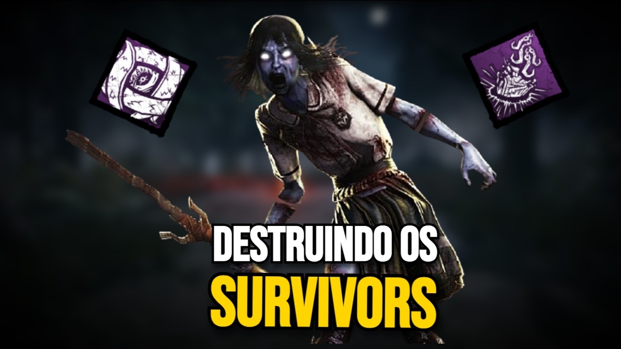 DESTRUINDO OS SOBREVIVENTES COM ESSA BUILD COM A SPIRIT!! - DEAD BY DAYLIGHT
