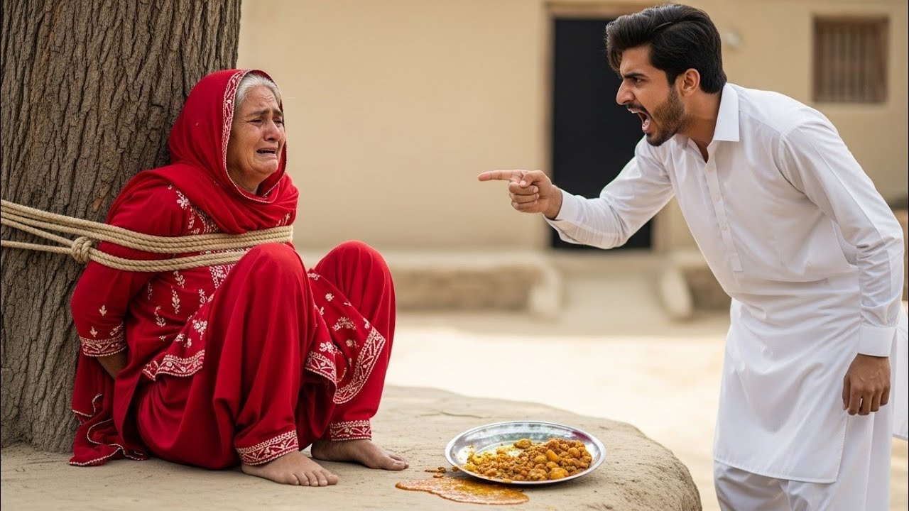 Jab boodhi maa se salan ki plate giri to dekho zalim betay ne uske sath kya kiya 😢 | Islamic Story