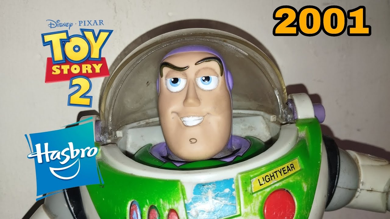 BUZZ LIGHTYEAR UNITY BELT 2001 HASBRO FIGURA TOY STORY 2 (RESEÑA EN ESPAÑOL)