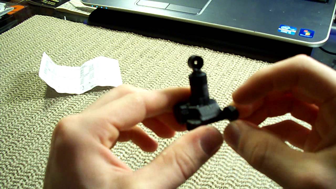 KAC Micro 200-600M Rear Flip Up Sight