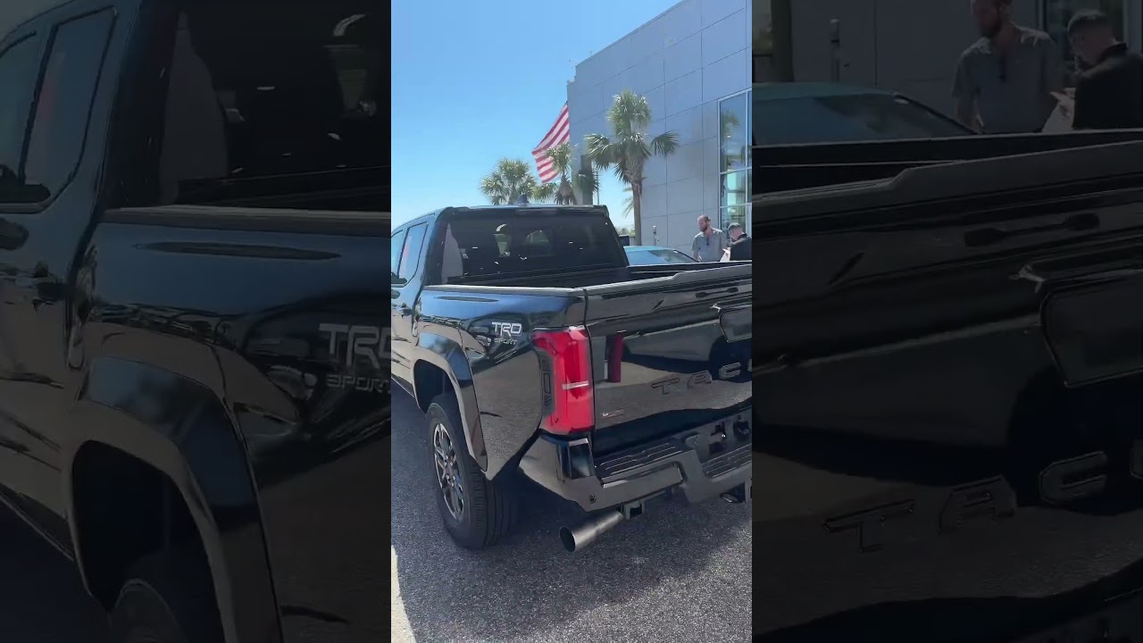 2025 Toyota Tacoma TRD Sport | Black | #automobile