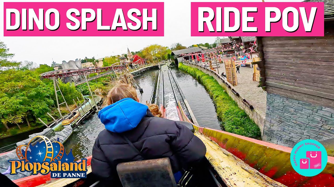 Dino Splash: The World's Wildest Log Flume Ride! 🦖💦