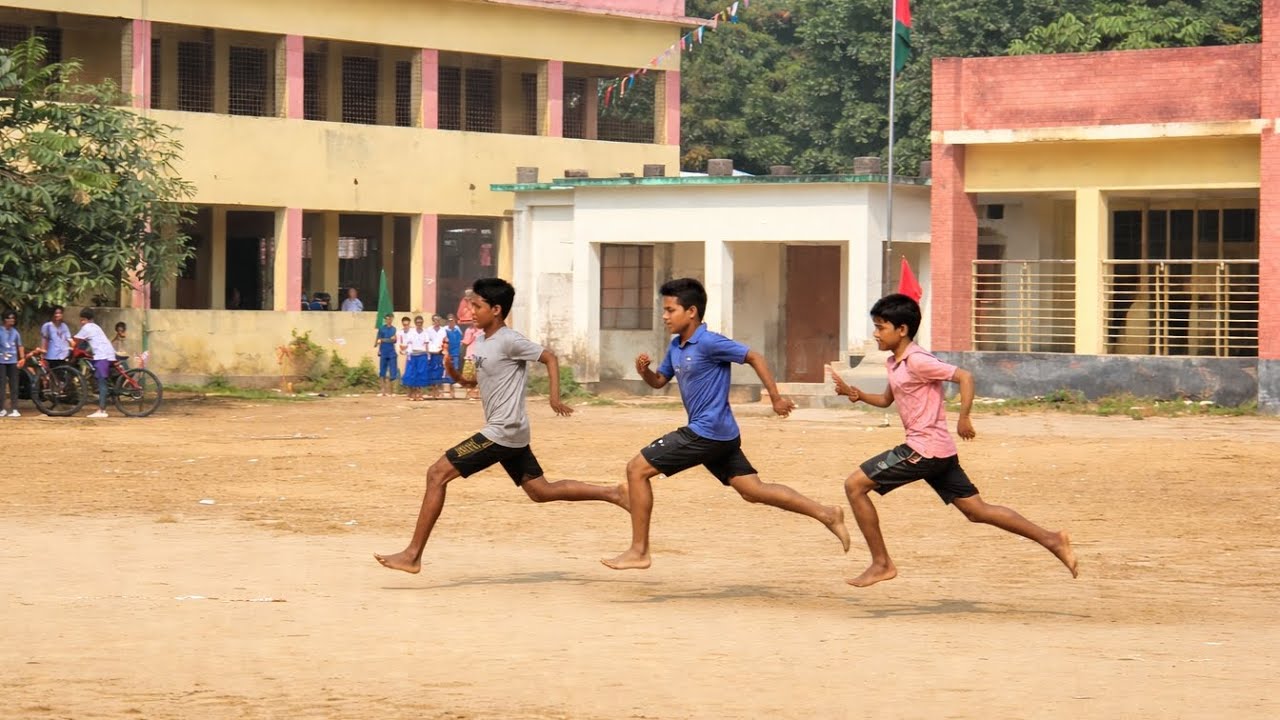 ছেলেদের একসাথে দৌড় | ৮০০ মিটার রিলে খেলা | স্কুল ক্রীড়া  #বীরগাঁও_স্কুল_এন্ড_কলেজ #school 