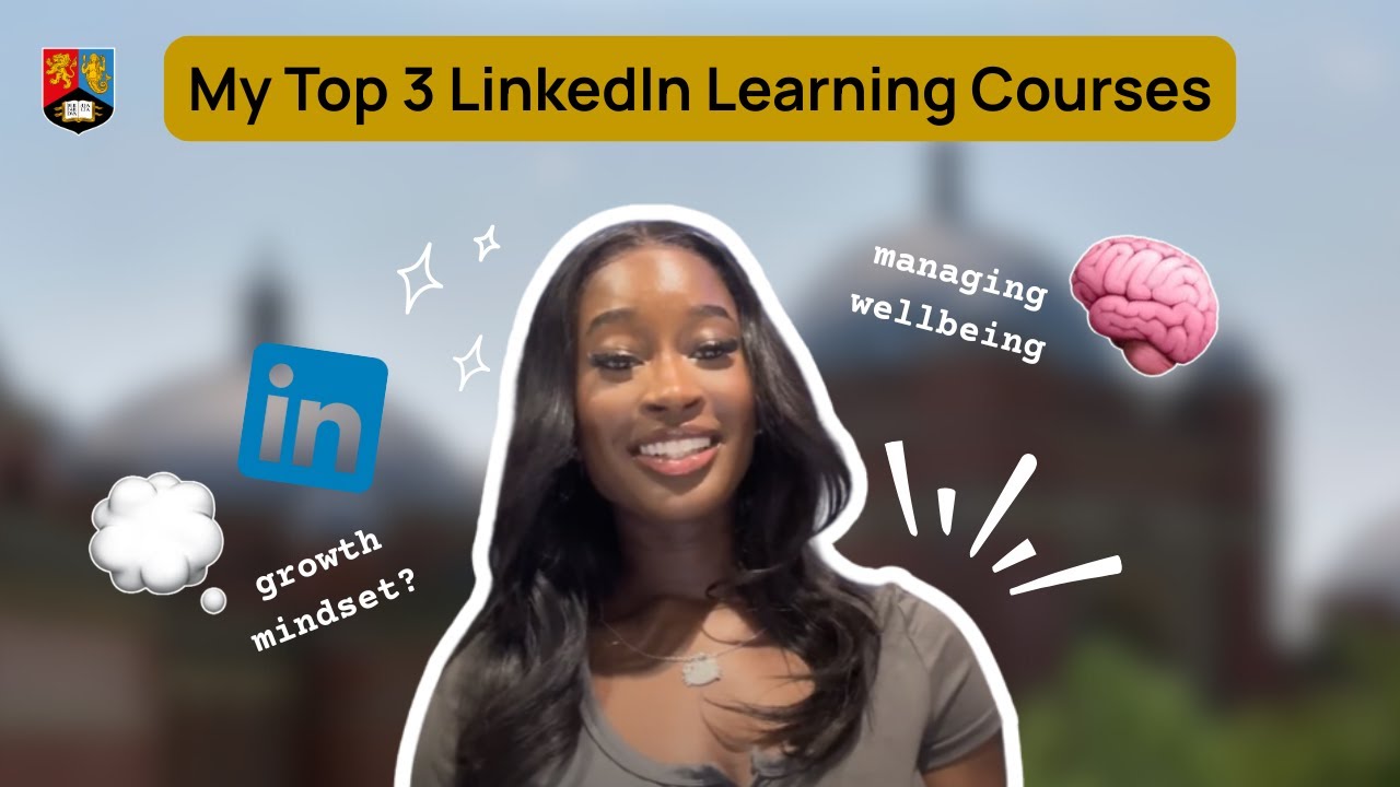 Aliyah's Top 3 LinkedIn Courses 🌟 | UoB Student Video #LinkedIn #UniLife #studymotivation