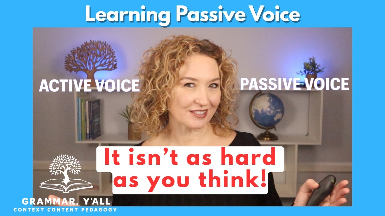 Identify Active and Passive Voice. Use two hacks to find passive voice in sentences.