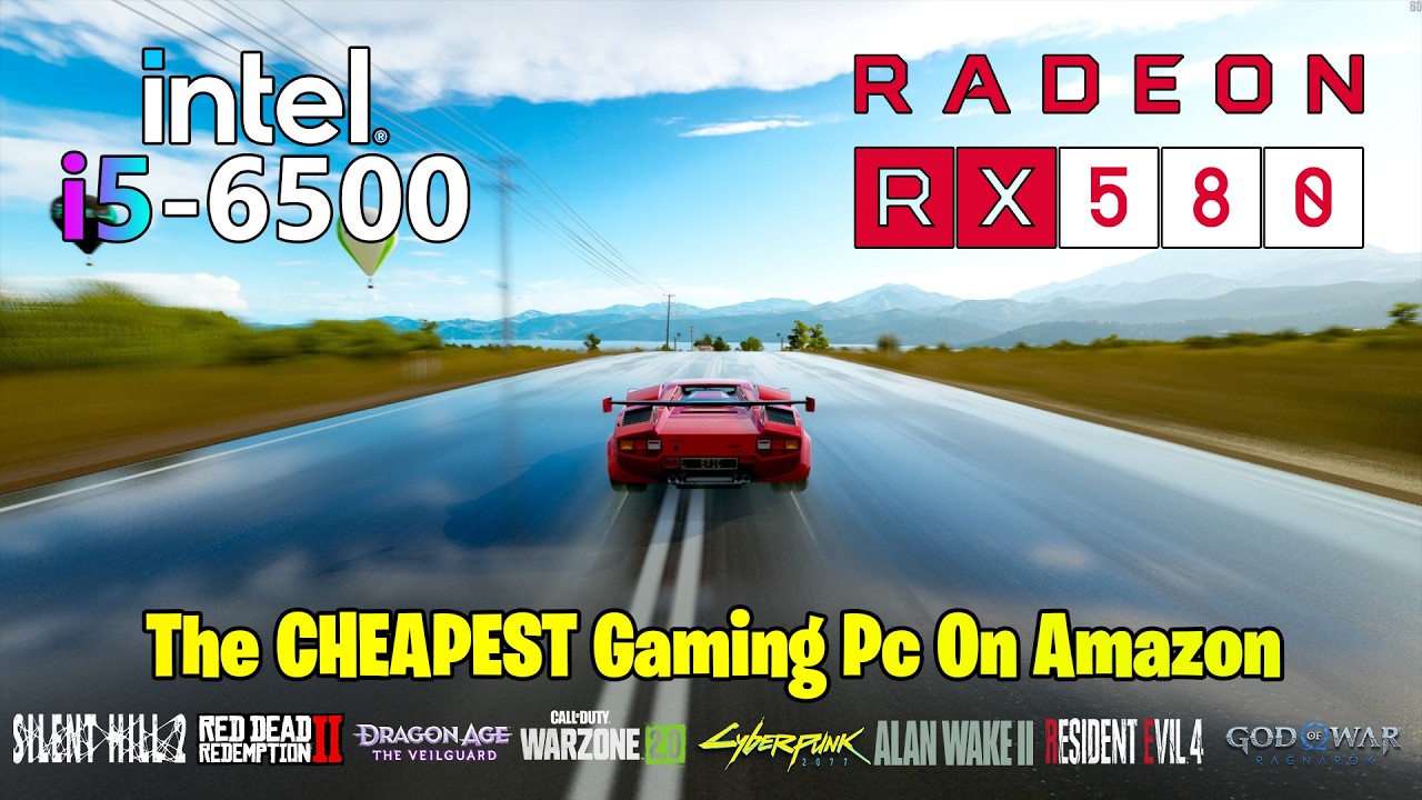 i5 6500 | RX 580 | 20 Games Tested