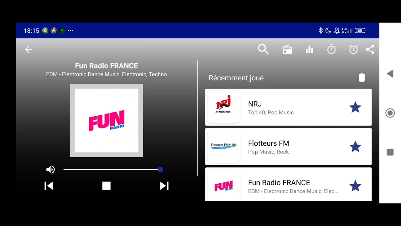 Fun radio Pages de Pub 18/06/2025