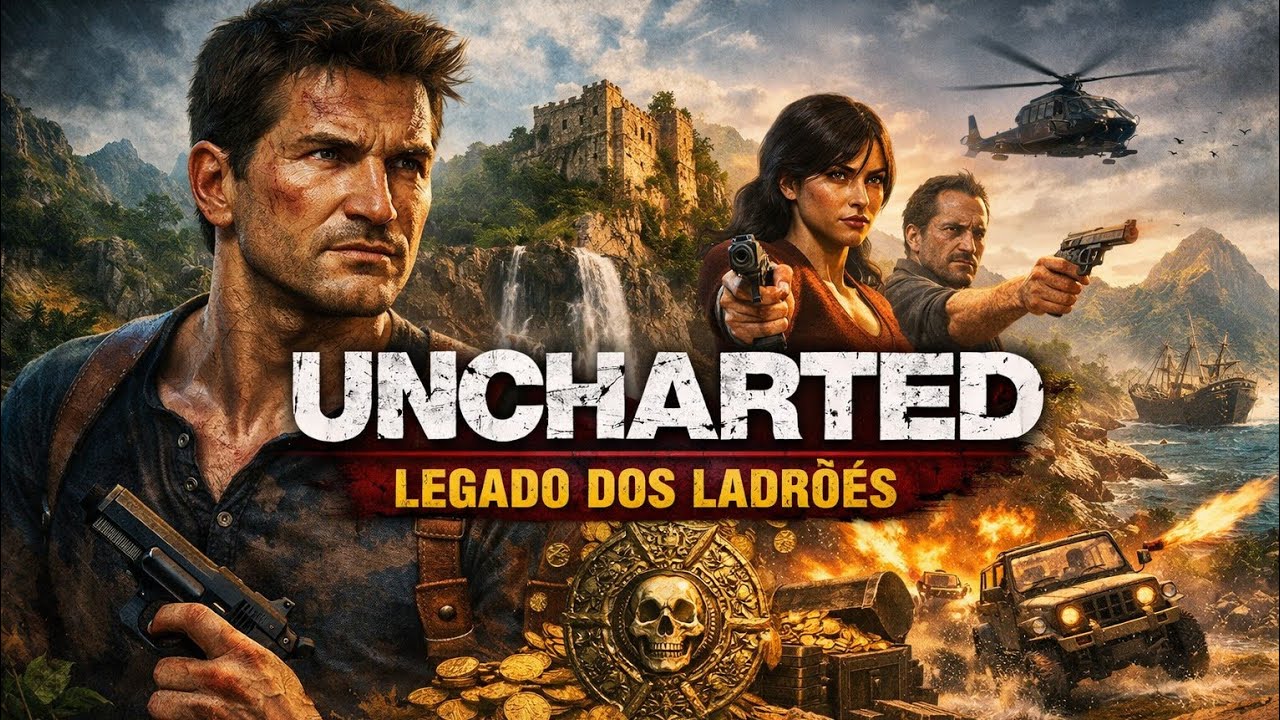 Uncharted: Coleção Legado dos Ladrões - UMA VIDA NORMAL 02# GAMEPLAY