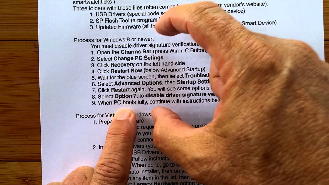 No.1 D5 Smartwatch Firmware Update Process