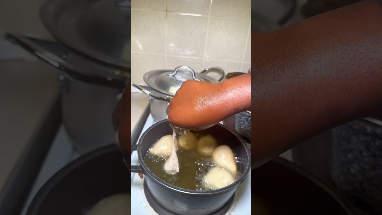 How to make puff puff #food #puffpuff 