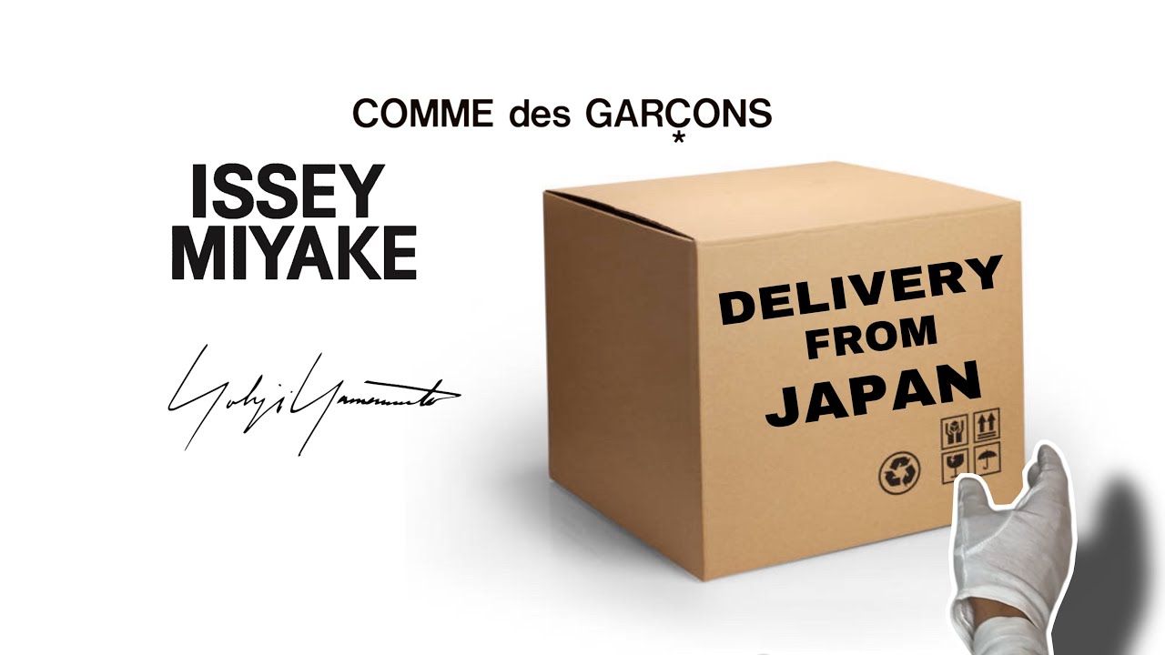 Crazy Japanese Designer Haul - Unboxing Yohji Yamamoto, Comme Des Garçons & Issey Miyake