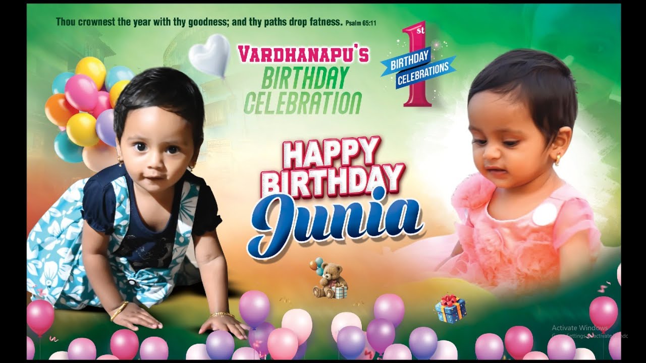 JUNIA Birthday celebrations || chinnayapalem || ccbm church || 07 feb 2026