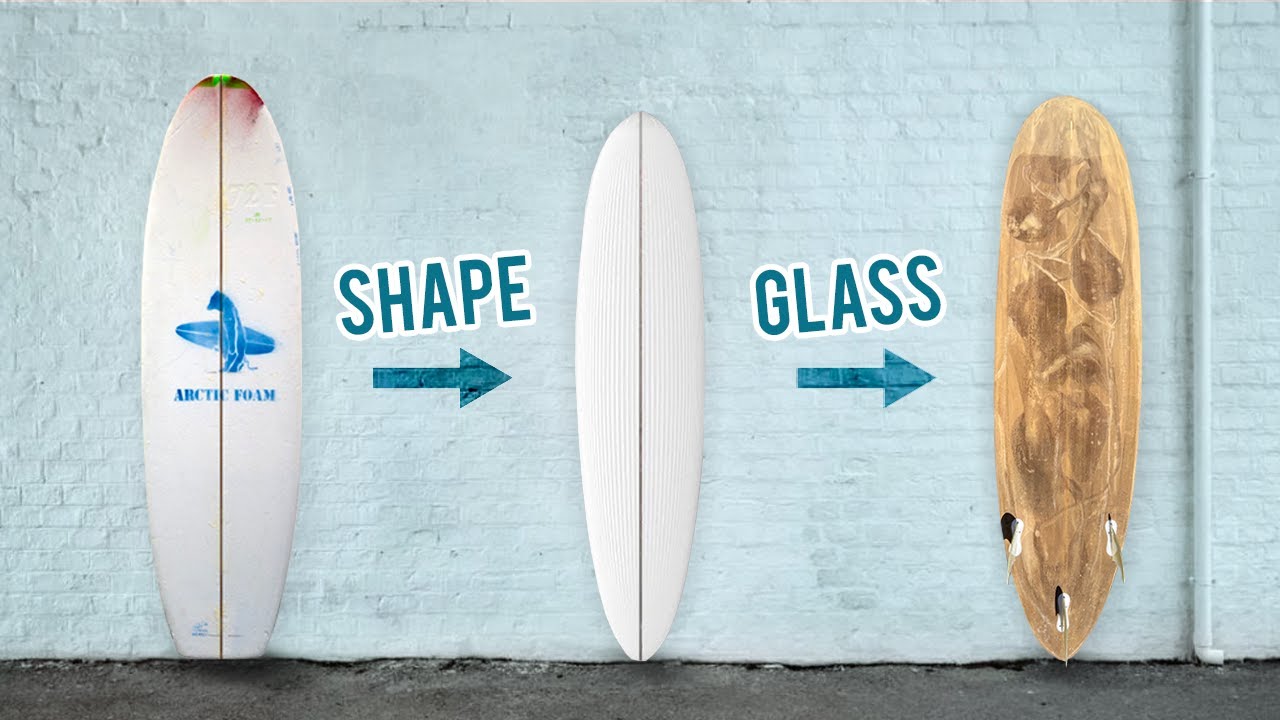 JE CRÉE MA PREMIÈRE PLANCHE DE SURF DE A À Z !