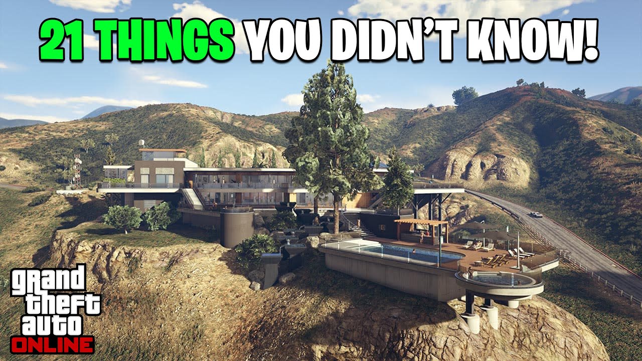 21 Random Facts You Didn't Know About MANSIONS in GTA Online!