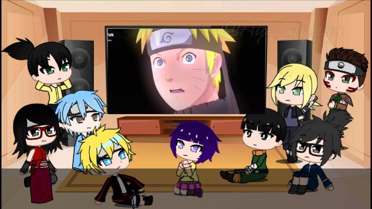Boruto y sus amigos + Himawari reaccionan a Naruto [ Pt 1]
