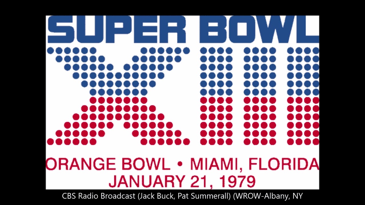 Super Bowl XIII-Pittsburgh vs. Dallas (CBS Radio) (WROW)