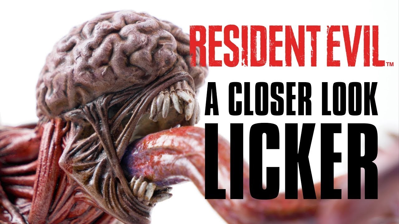 A CLOSER LOOK AT THE RESIDENT EVIL: LICKER STATUE