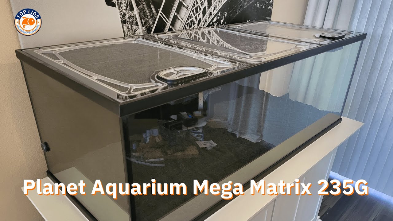 Planet Aquarium Mega Matrix 235G Top Lid Showcase