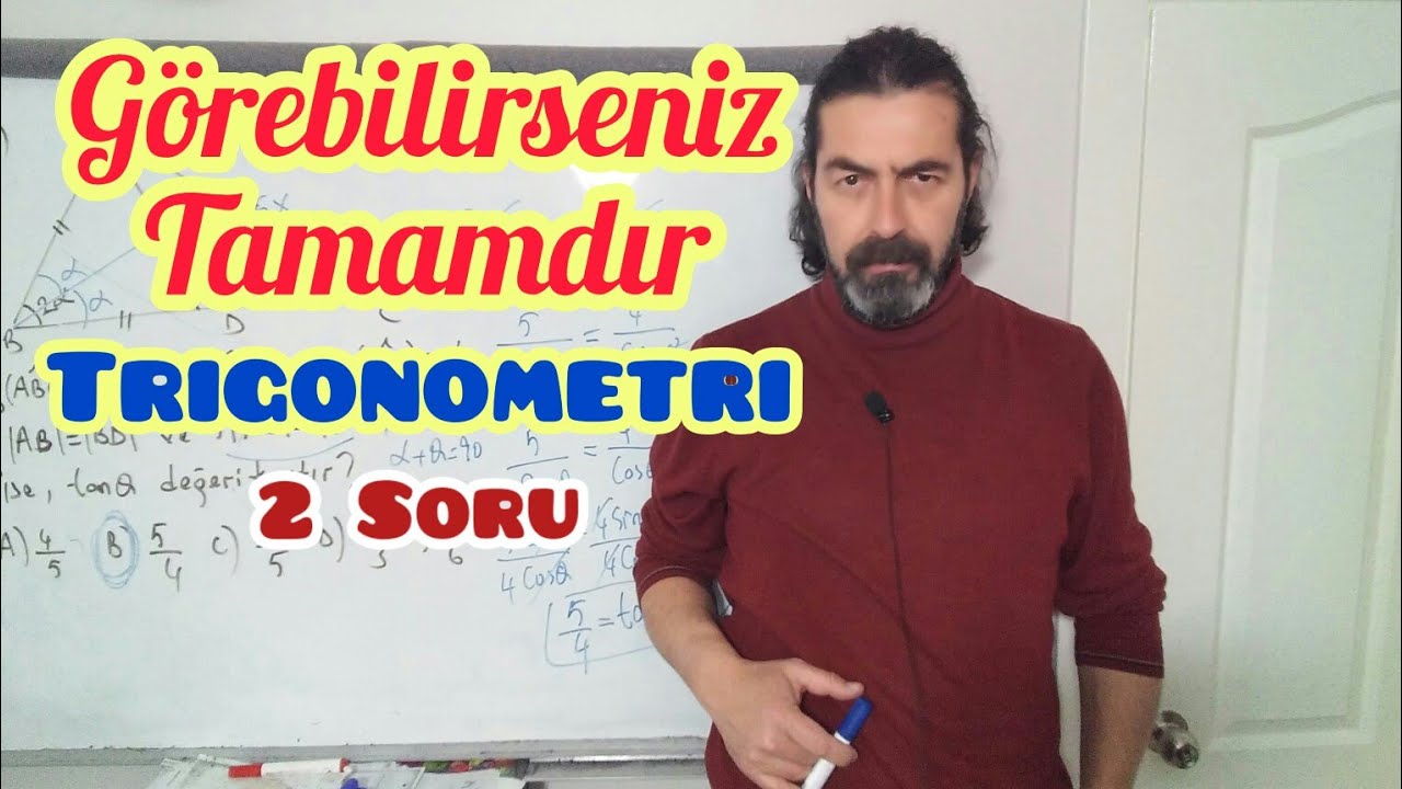 Loading...%80 Ayt / Görebilirseniz Tamamdır / Trigonometri 2 Soru #aytmatematik  #Trigonometri