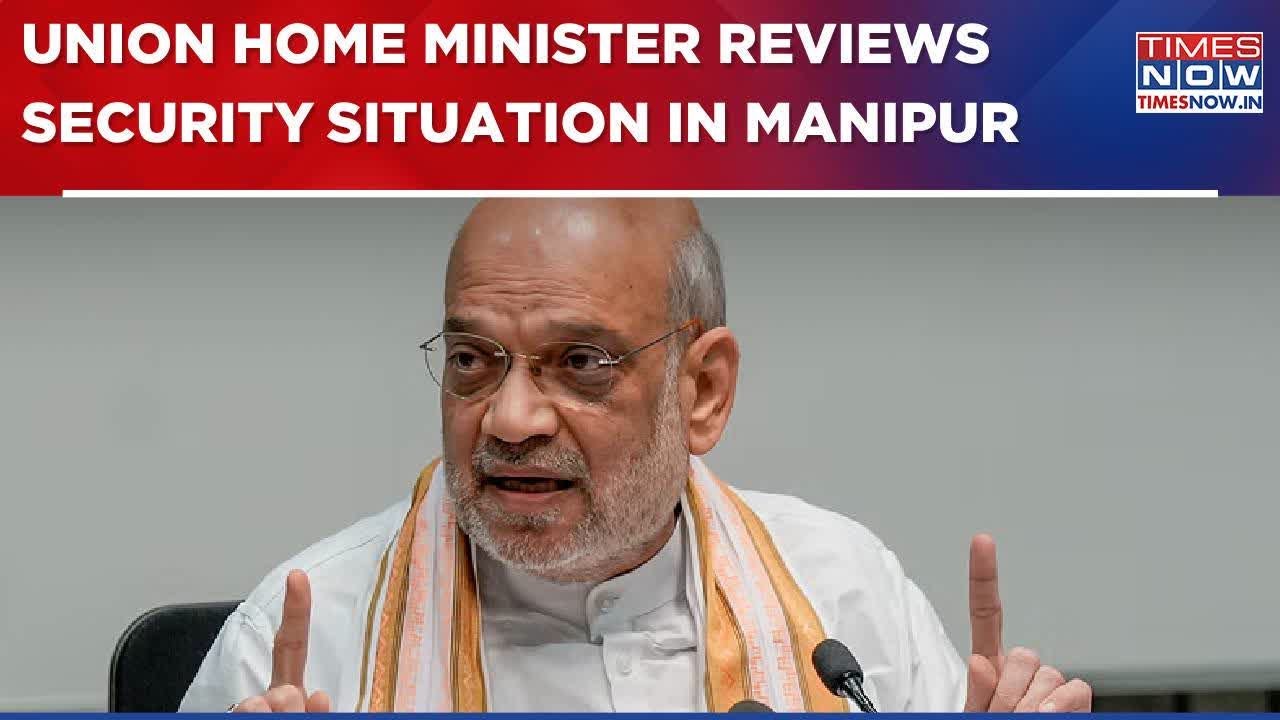 Amit Shah Reviews Security Situation In Manipur, First Top-level Meet After President's Rule | WATCH