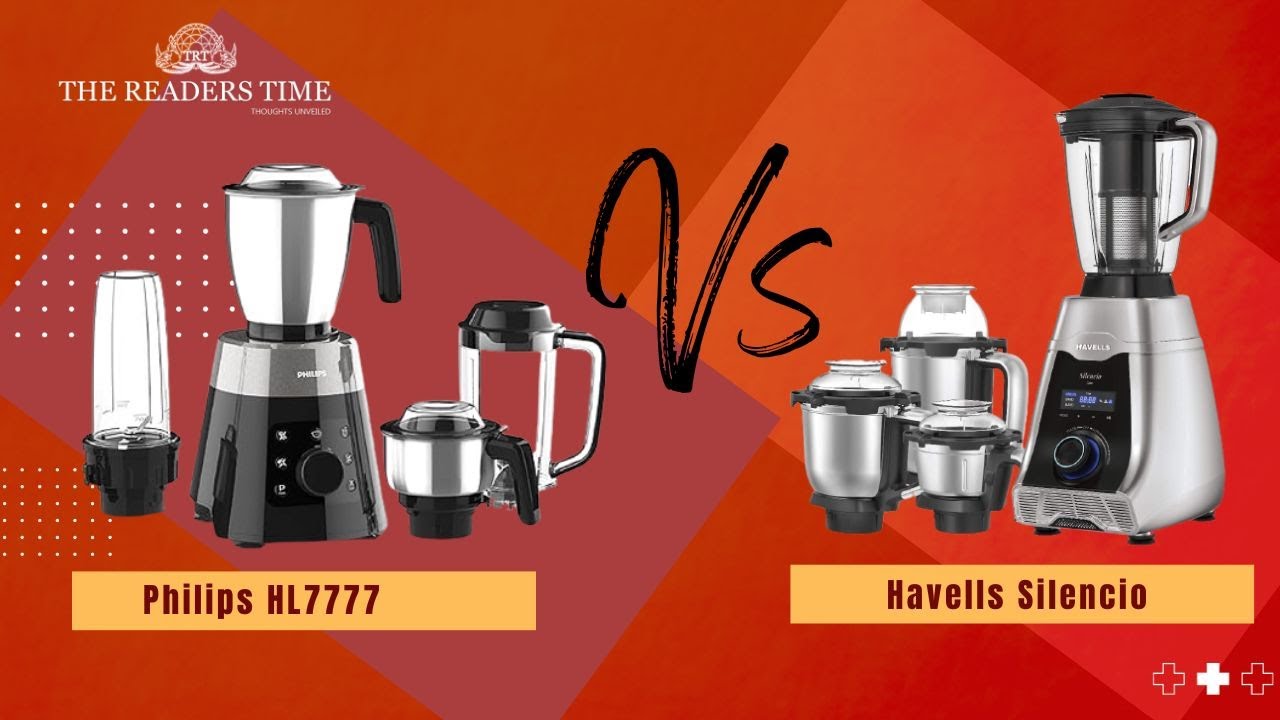 Comparison  Philips HL7777  Vs Havells Silencio | Silent Mixer Grinder | Product Review