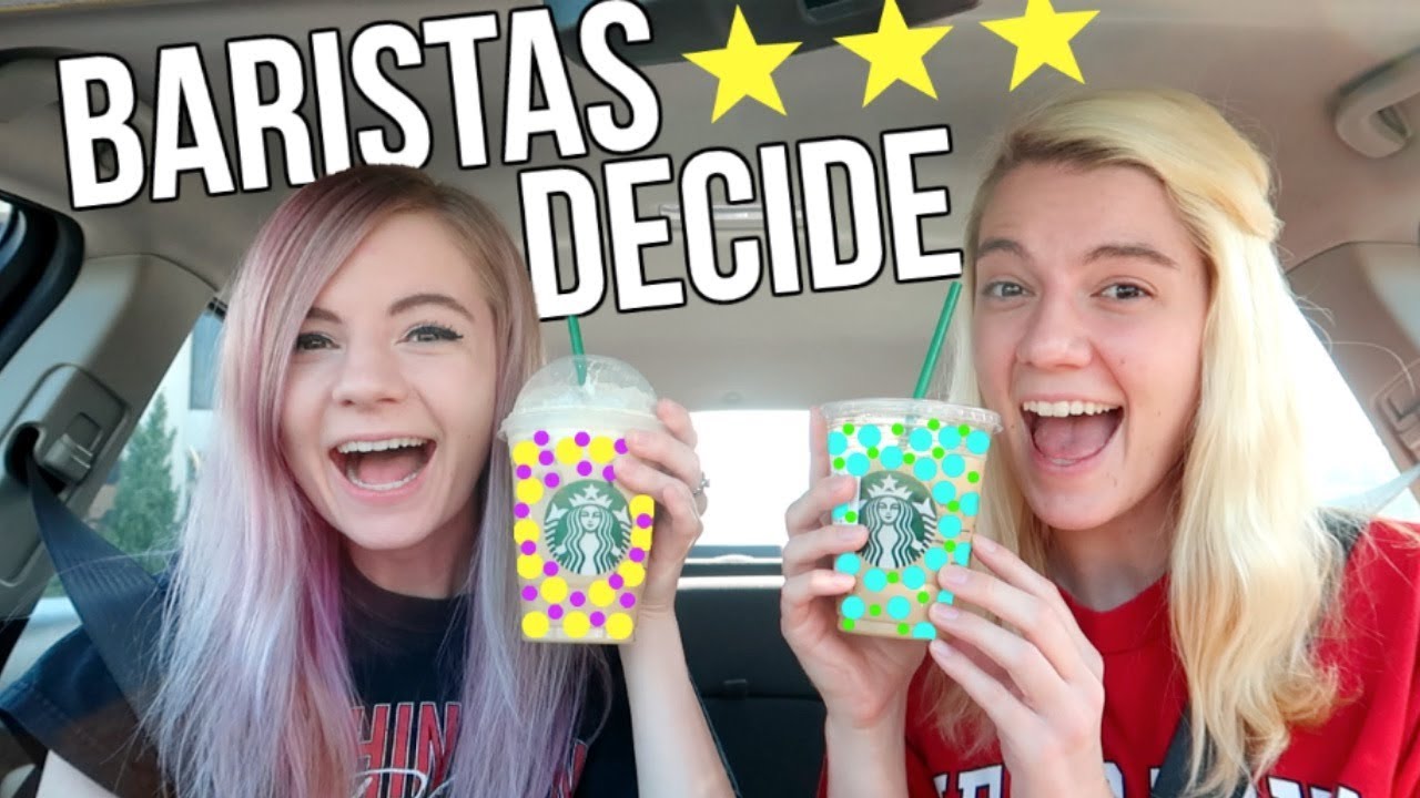 Letting Starbucks Baristas Pick Our Drinks!